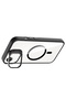 iPhone 17E Case with Camera Stand, Magsafe Compatible, Transparent Back, Silicone Marçev - 4