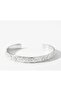Sun Crescent Star Patterned Silver Color Half Circle Thick Special Day Bracelet