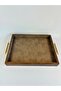 Premium Wooden Presentation Tray |   Special Design |   Decorative Gold Details - 3
