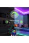 شؤيط إضاءة LED ملونة بمنفذ USB | مصابيح كريسماس RGB يتم التحكم بها عن طريق تطبيق البلوتوث | ماركي دي - 7