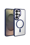 Galaxy S26 Ultra Case Magsafe Transparent Back Face Camera Raised Silicone Marçev