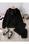 Slay Printed Kids' Hooded Premium Compact Sweatshirt Tracksuit Set - 2 Piece Sportswear - 3