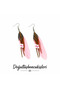 Feather Earrings - 2
