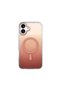 iPhone 16 Plus Case Color Gradient Magsafe Camera Raised Silicone Cover - 5