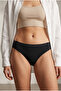 Women's Cotton Lycra Wide Elastic Bikini Panties Black Single - 6