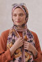 Women's Hijab Shawl Soft Patterned Cotton Shawl - 3