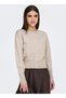 Beige Women's Knitwear Cardigan Onlmio Ls O-Neck Button Cardiga Knt - 4