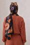 Women's Hijab Shawl Soft Patterned Cotton Shawl - 4
