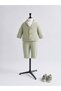 Baby Boy 3-Piece Set Textured Knitwear Cardigan Long Sleeve Tshirt Casual Pants Daily Holiday Special Occasions - 2