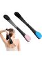 Lotion Applicator for Back, Foldable Self-Tanning Back Applicator, Long Handle Back Brush for Tan Control Without