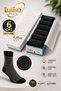 Men's Patterned Socks 6-Pair Boxed Set – Stylish Dowry Box and Special Gift Box