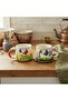 Butterflies Valley 2D Hand-Crafted 2'Li Mug-Cup, 360 Degree Relief Pattern - 6