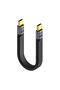 5.3ft Short USB C Cable, 60W USB a to USB C Fast Charging Cable, Support 10Gbps Data Sync