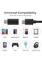 محول مايكرو USB الى USB C، محول من النوع C انثى الى مايكرو B ذكر كيو سي 3.0 لنقل البيانات متوافق مع - 5
