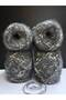 Anthracite Gray Alpaca Moher, Flamed Boucle (Heavy Yarn) Blend Knitting Yarn 200Gr - 2