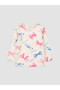 Quality Pieces from Çelebi Store Zero Roba Collar Printed Girl's Pajama Set - 3
