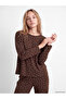 Esvab • Modern & Distinctive Zero Roba Collar Polka Dot Piece Women's Pajama Set - 2