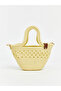Rmz Gi̇yi̇m Women's Straw Bag with Detachable Strap - 2