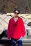 Women's High Collar Snap Fastener Fabric Shirt Jacket Sun468 - 2