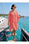 Fringed Beach Kaftan"Knitted Pareo