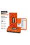 Podo Glue Cockroach Trap, 5 Pack Non-Toxic Sticky Roach Bait with Strong Adhesive