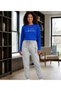 Zero Collar Sweat Suit 2-Piece Combination Winter Sharp Rhythmic Heart Printed Women's / Girls' Model