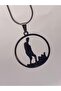 Steel Necklace with Ataturk Figure - 4