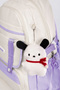 Korean Style Multi-Compartment School Bag Backpack with Teddy Bear Accessories for Elementary School Middle School High School - 4