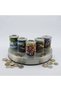 Special Production Decorative Gift Saving Box with Patterned Small Size Metal Piggy Bank Cylinder Design 1 Piece - 2