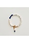 Lapis Pearl & Moonstone Natural Stone Bracelet - 2