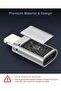 عبوة من قطعتين من محول USB C الى لايتنينج من النوع C الى شاحن سريع - 5