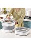 Hasthib Collapsible Food Container with Transparent Lid Large Capacity 11-27 Lbs Multi-Purpose Food Storage Container for - 4