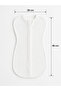 Newborn Baby Swaddle, Baby Sleeping Bag, 100% Cotton Combed Fabric, 0-3 Months Zippered Swaddle - 2