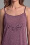 Vienetta Women's Cotton Blend Home-Beach Dress Plum - 3