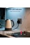 Universal Single Socket Electrical Switch Wall Switches with Led Indicator Bse Computer Wall Panel Outlet - 4