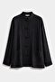 Knot Button Detailed Stylished Collar Shirt Pes5123 - 2