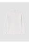 Vizyon New Season White Polo Collar Boys' T-Shirt - 4