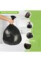 Felixo 5 Gallon Trash Bags 30 Count, 46 x 52 cm Garbage Bags, HDPE Small Waste Bin Liners for Kitchen, Bathroom, Bedroom, Office & Home. Black - 4