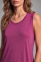 Vienetta Women's Cotton Blend Home-Beach Dress Fuchsia - 3