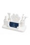 Veterinary Desktop Organizer Business Card Holder Paw Design Pen Holder and Organizer 3D Printing - 2