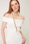 Rochie mini cu umerii goi - 3