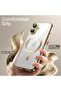 جيتك غطاء حماية مغناطيسي لهاتف ايفون 17 ، اسود | Compatible with MagSafe, Camera Lens Protection, El - 6