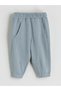 Lcw Baby Beige Crew Neck Striped Baby Boy Sweatshirt and Sweatpants - 4