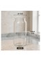 Set of 12 Glass Beans and Food Storage Jars with Wooden Ball Lids (1400 ml) – with Label Gift - 3