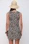Rochie mini cu imprimeu leopard - 5