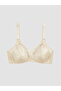 Wireless, unpadded bra