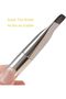 2 Ultra Thin Makeup Brushes for Foundation, Square Thick Flat Flawless Makeup Brush, Blending Brushes with Bristles - 2