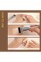 2 Ultra Thin Makeup Brushes for Foundation, Square Thick Flat Flawless Makeup Brush, Blending Brushes with Bristles - 4