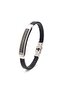 Patterned Steel Bracelet |   February 14 Valentine's Day Gift - 4