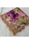 Handmade Needlework Writing, Scarf, Yemeni, Mevlit Cover, Head Cover, 4 Sides Embroidered, 100% Cotton, 100*100cm - 2